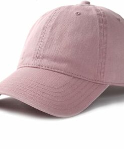 Light Pink Baseball Caps NO29