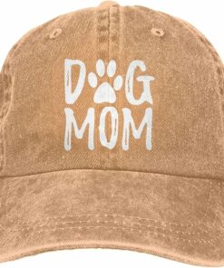 Unisex Dog Mom Cotton Baseball Cap NO32