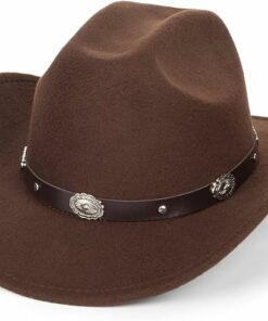 Vinatge Brown Cowboy Hats NO4