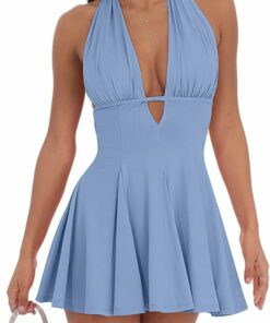 Backless A-line Club Party Dress NO9